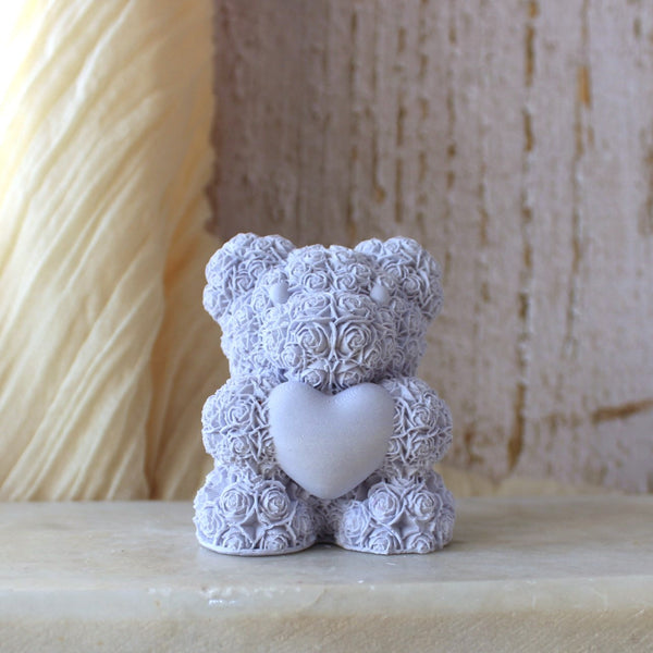 Urso de Rosas Pequeno