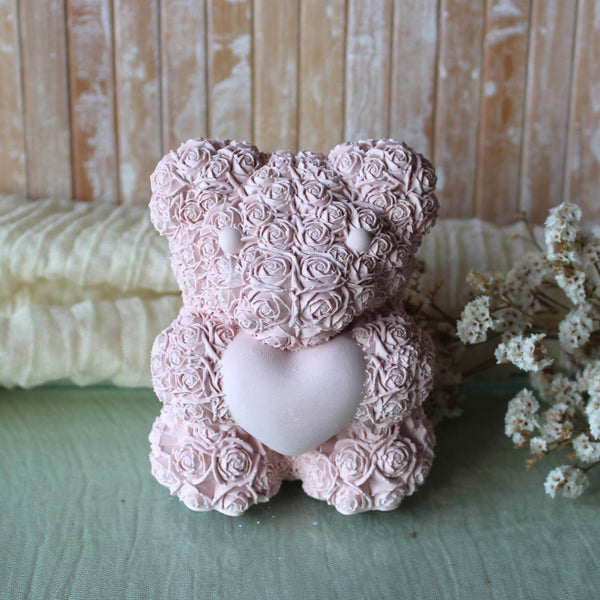 Urso de Rosas Grande