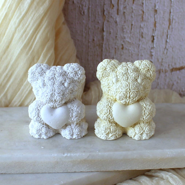 Urso de Rosas Pequeno