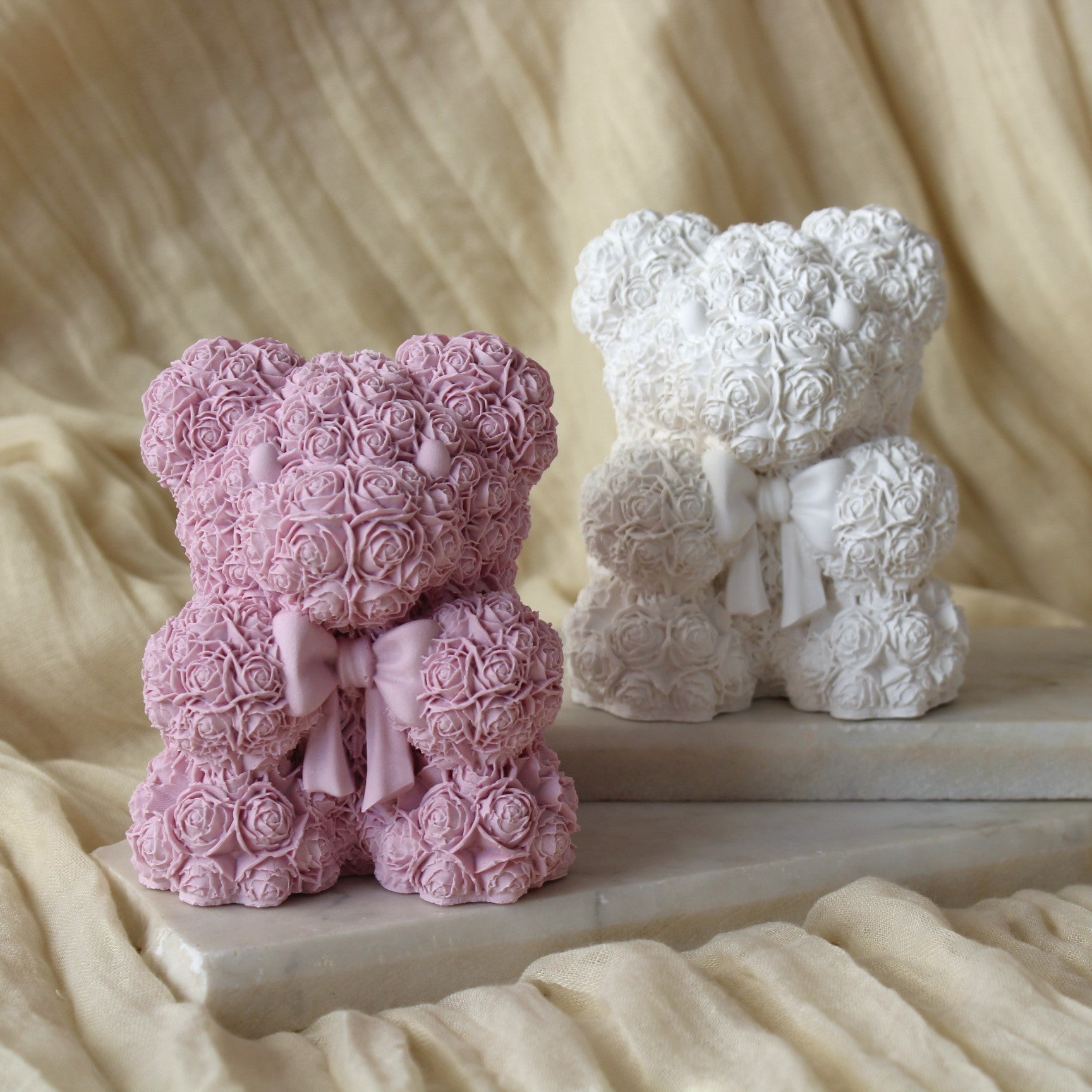 Urso de Rosas Grande