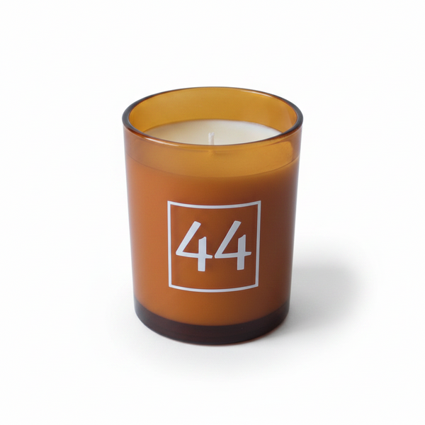 Vela Aromática em Copo Âmbar
