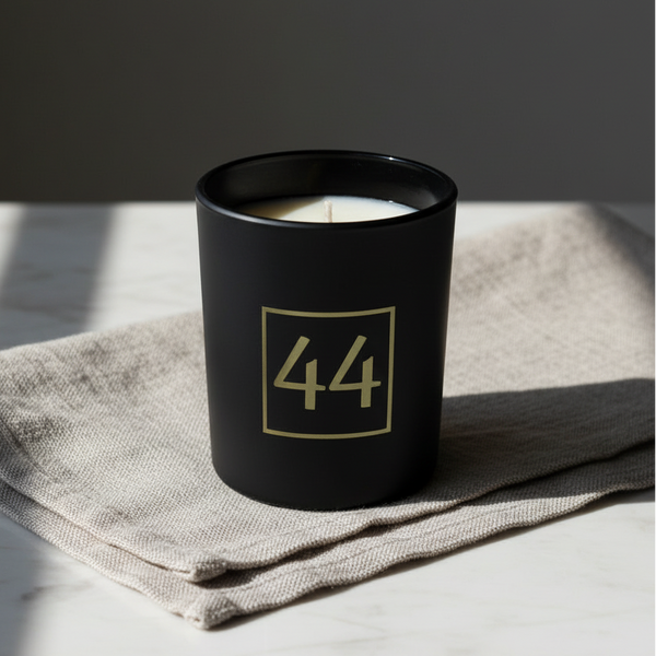 Vela Aromática em Copo Preto