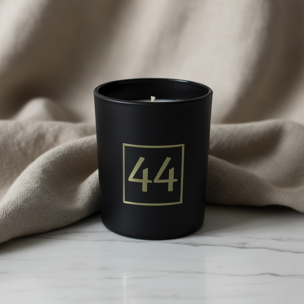 Vela Aromática em Copo Preto